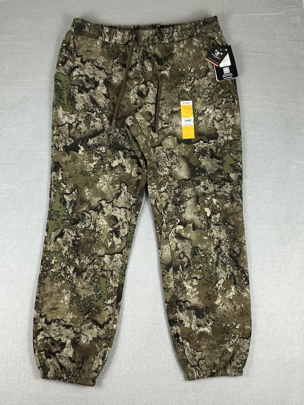 Tkari Hunt Men's Fleece Jogger Pants TruTimber XRC Camo Size Large Casual Wear.